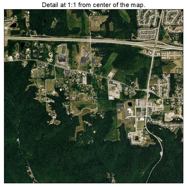 Wildwood, Missouri aerial imagery detail