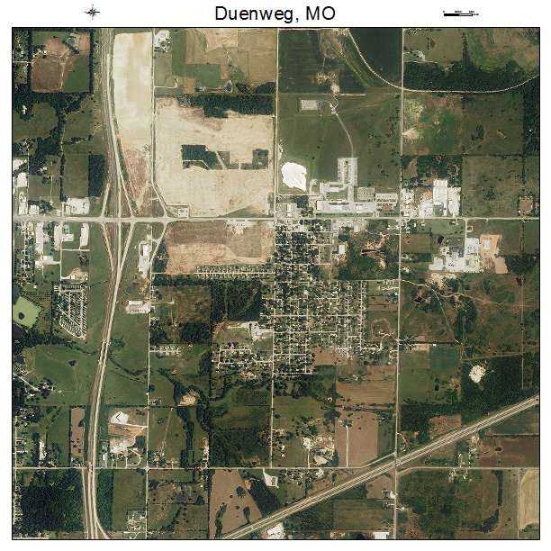 Duenweg, MO air photo map