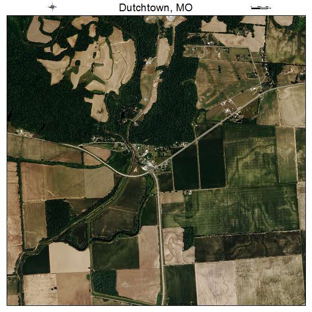 Dutchtown, MO air photo map