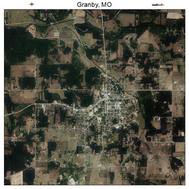 Granby, MO air photo map