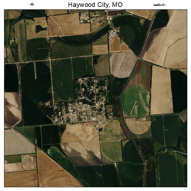 Haywood City, MO air photo map