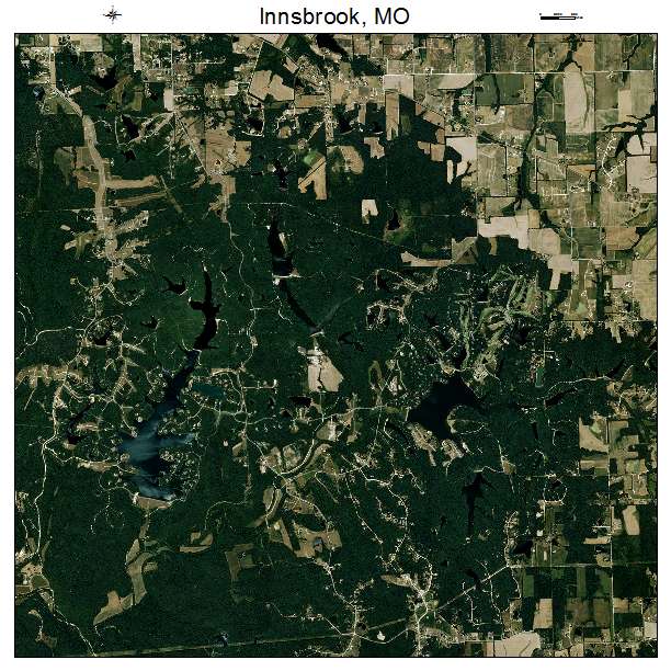 Innsbrook, MO air photo map