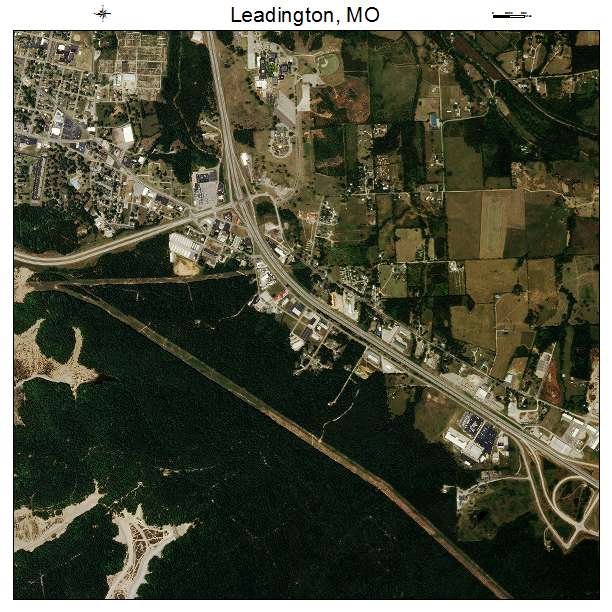 Leadington, MO air photo map