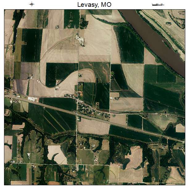 Levasy, MO air photo map