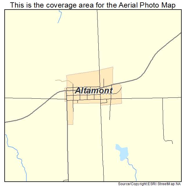Altamont, MO location map 
