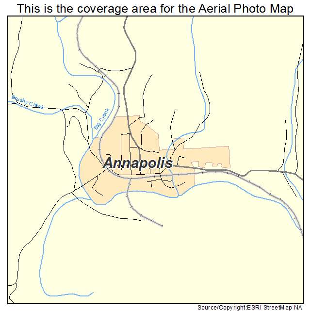 Annapolis, MO location map 