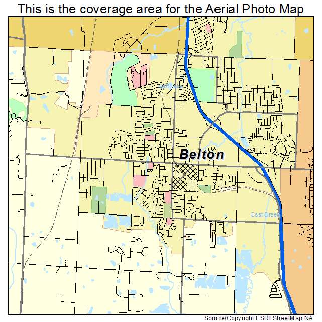Belton, MO location map 