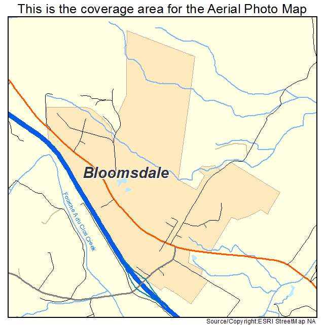 Bloomsdale, MO location map 