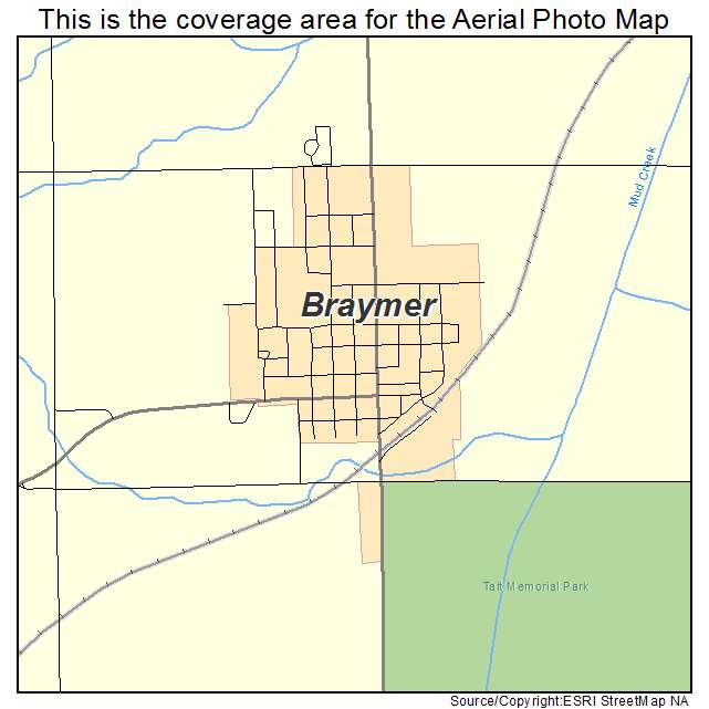 Braymer, MO location map 