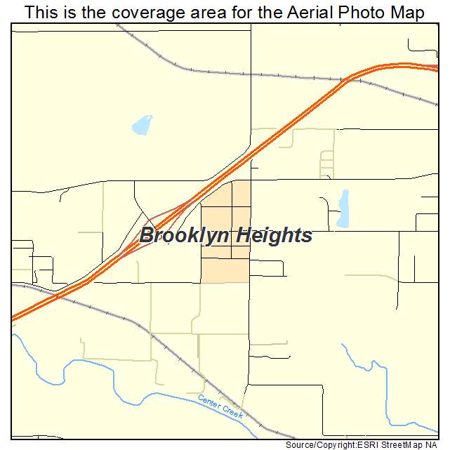 Brooklyn Heights, MO location map 