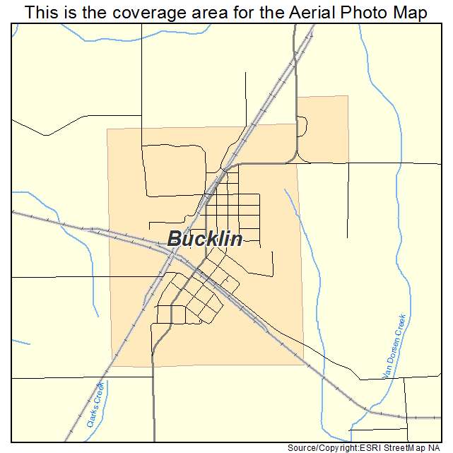 Bucklin, MO location map 