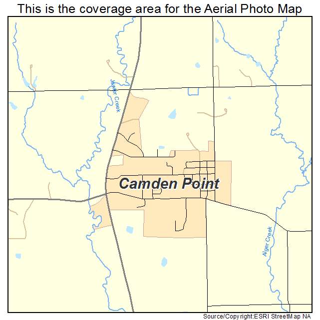 Camden Point, MO location map 