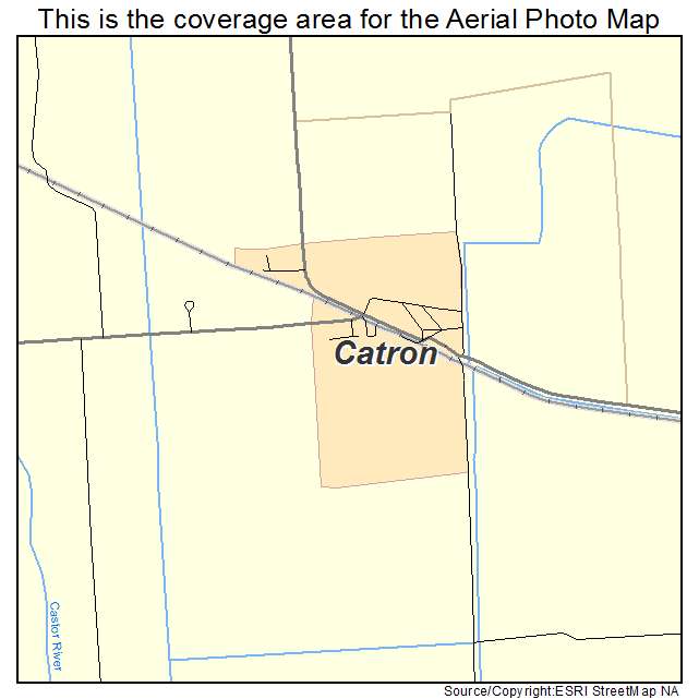 Catron, MO location map 