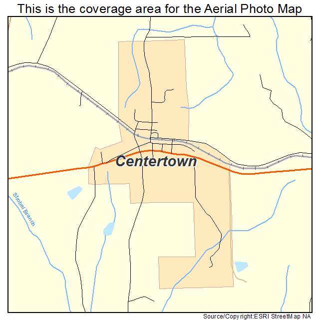 Centertown, MO location map 