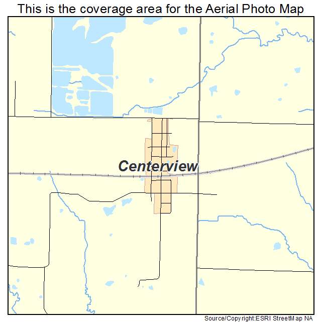 Centerview, MO location map 