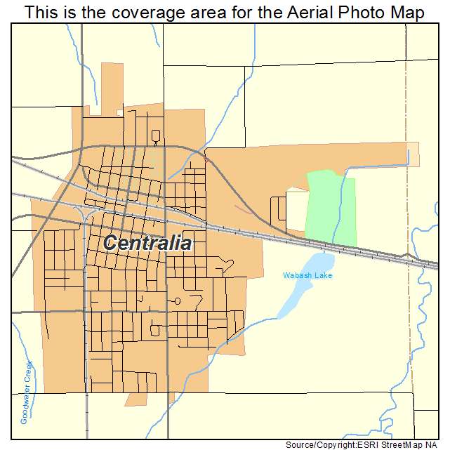 Centralia, MO location map 