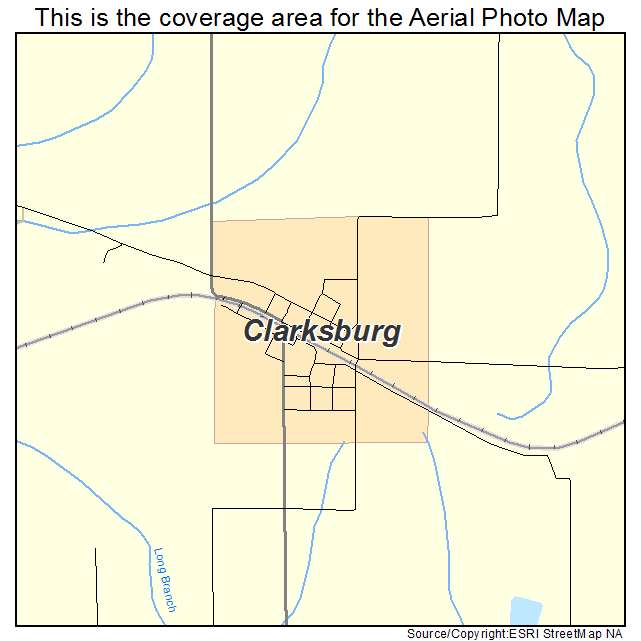 Clarksburg, MO location map 