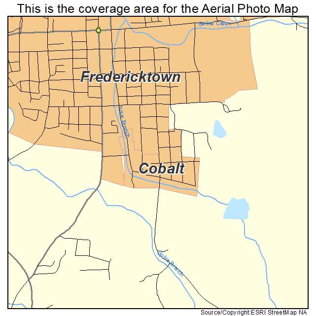 Cobalt, MO location map 