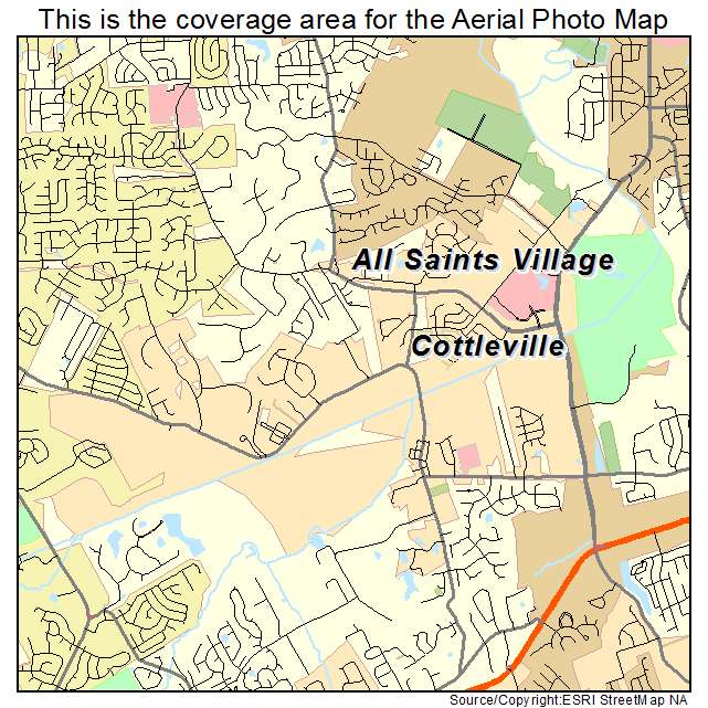 Cottleville, MO location map 