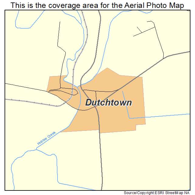 Dutchtown, MO location map 