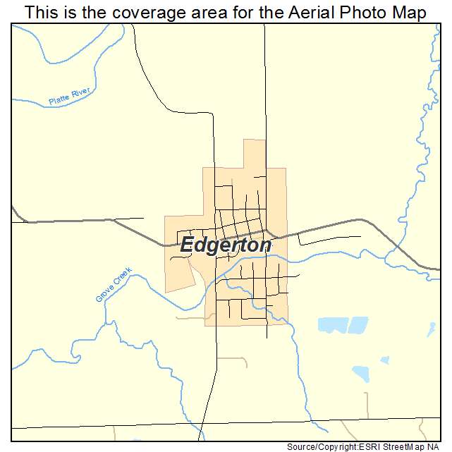 Edgerton, MO location map 