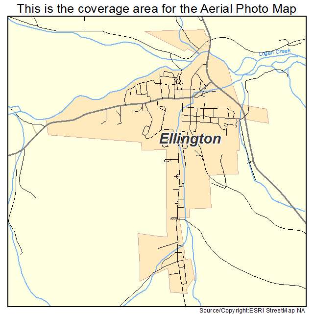 Ellington, MO location map 