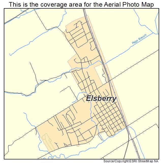 Elsberry, MO location map 