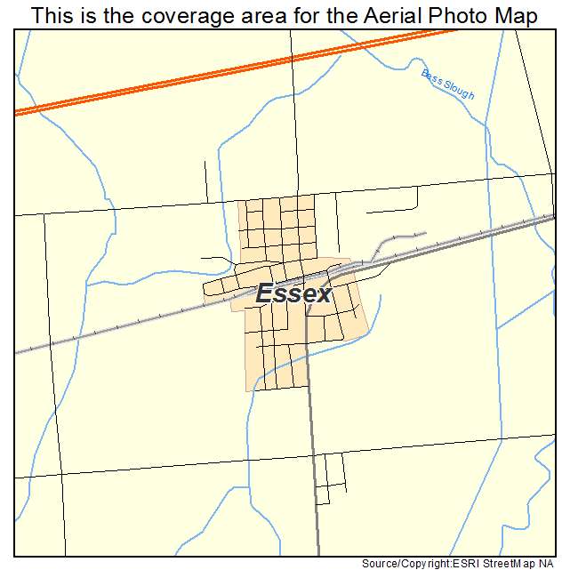 Essex, MO location map 
