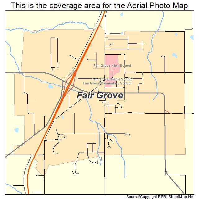 Fair Grove, MO location map 