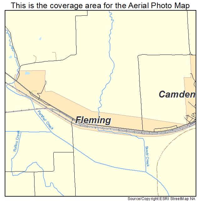 Fleming, MO location map 