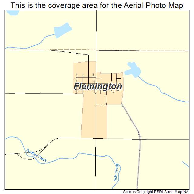 Flemington, MO location map 