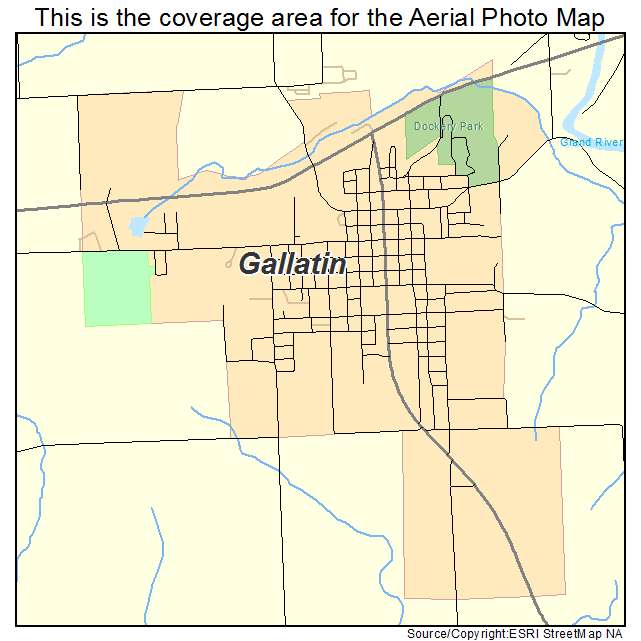 Gallatin, MO location map 