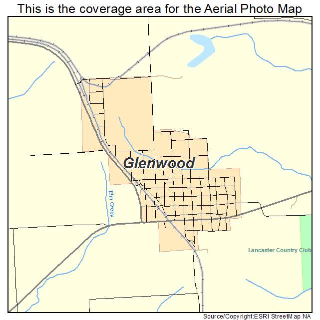 Glenwood, MO location map 