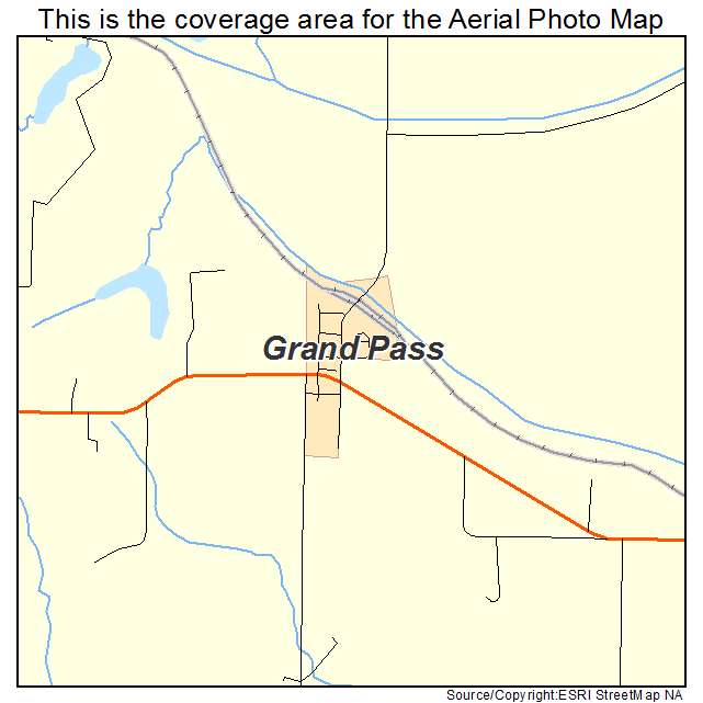 Grand Pass, MO location map 