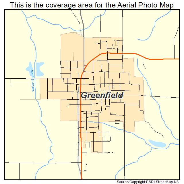 Greenfield, MO location map 