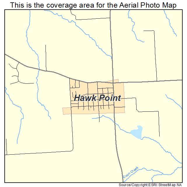Hawk Point, MO location map 