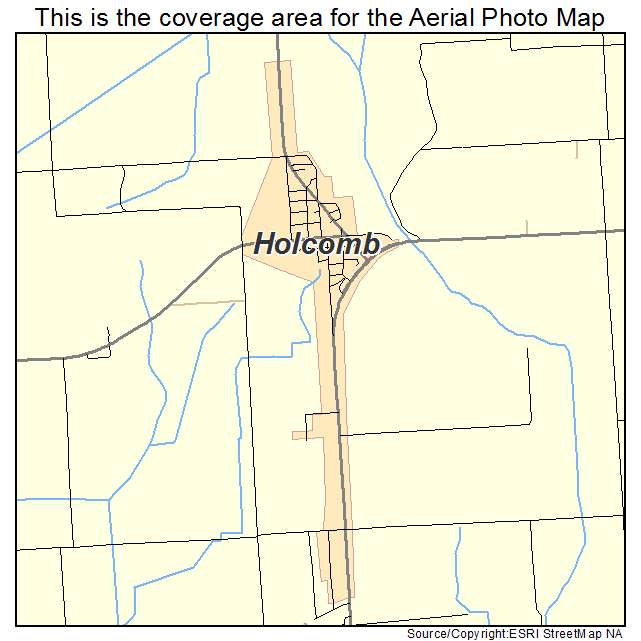 Holcomb, MO location map 