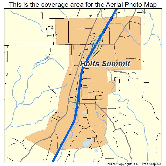 Holts Summit, MO location map 