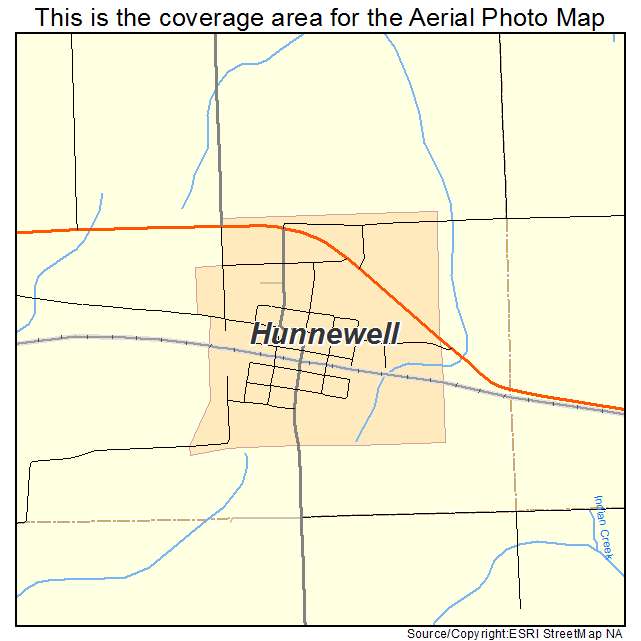 Hunnewell, MO location map 
