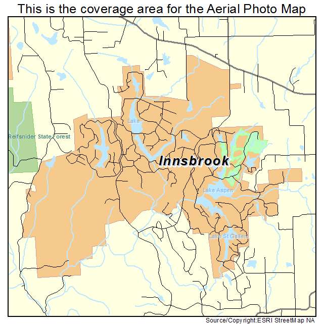 Innsbrook, MO location map 