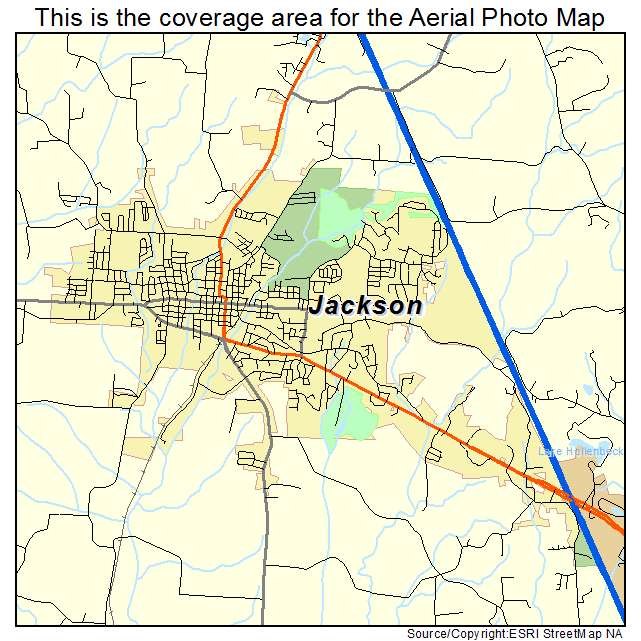 Jackson, MO location map 