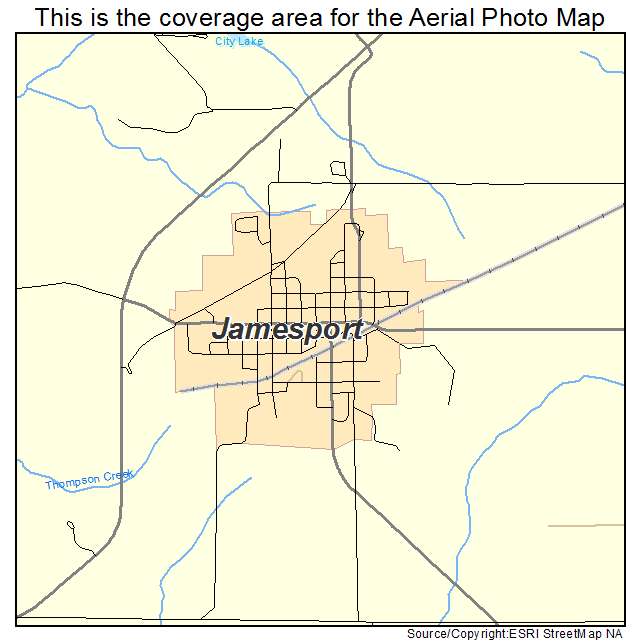 Jamesport, MO location map 