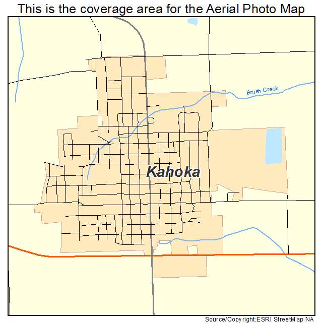 Kahoka, MO location map 