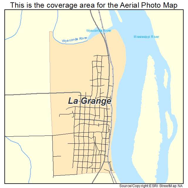 La Grange, MO location map 