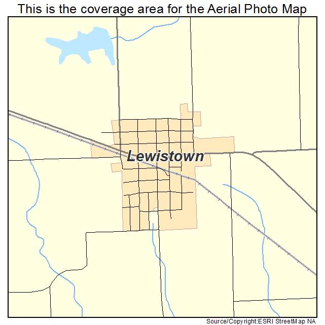 Lewistown, MO location map 