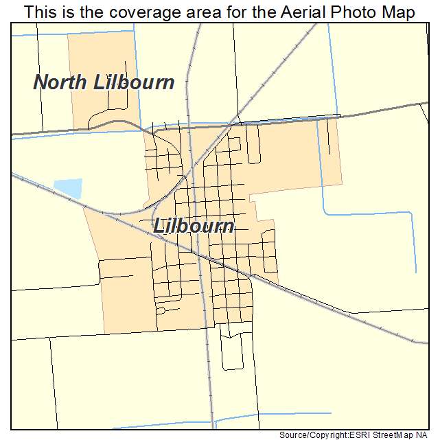 Lilbourn, MO location map 