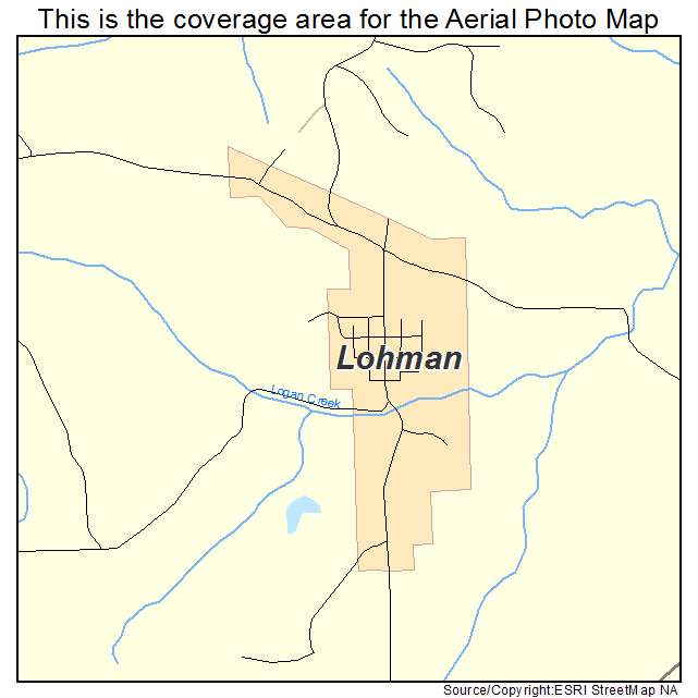 Lohman, MO location map 