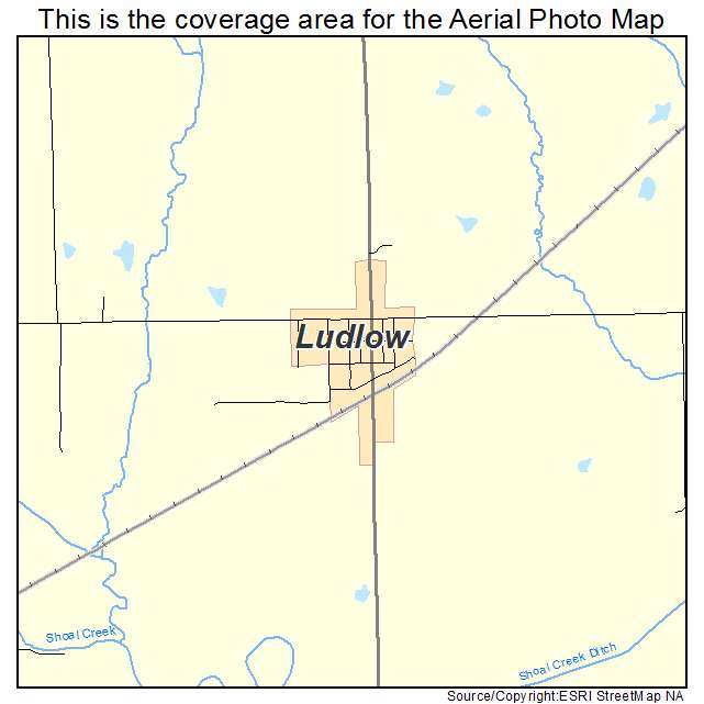 Ludlow, MO location map 