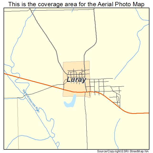 Luray, MO location map 