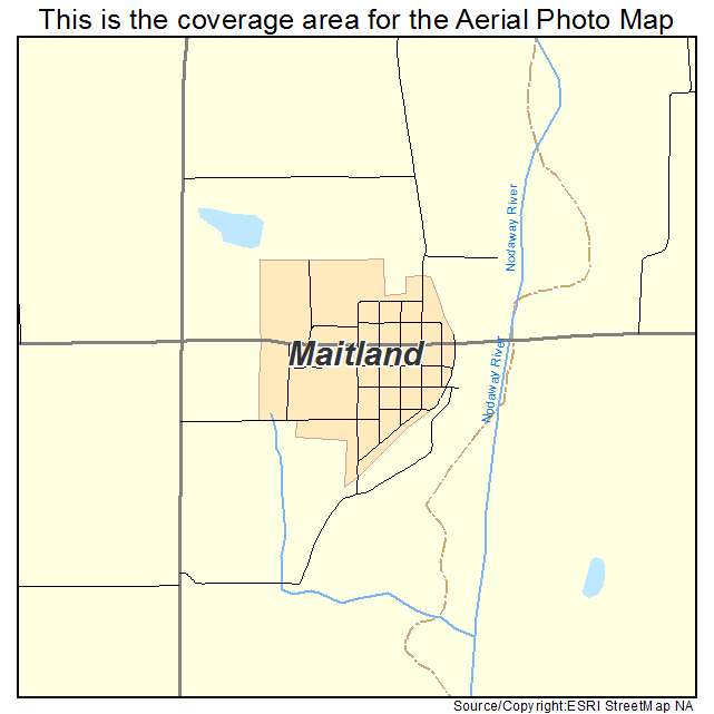 Maitland, MO location map 
